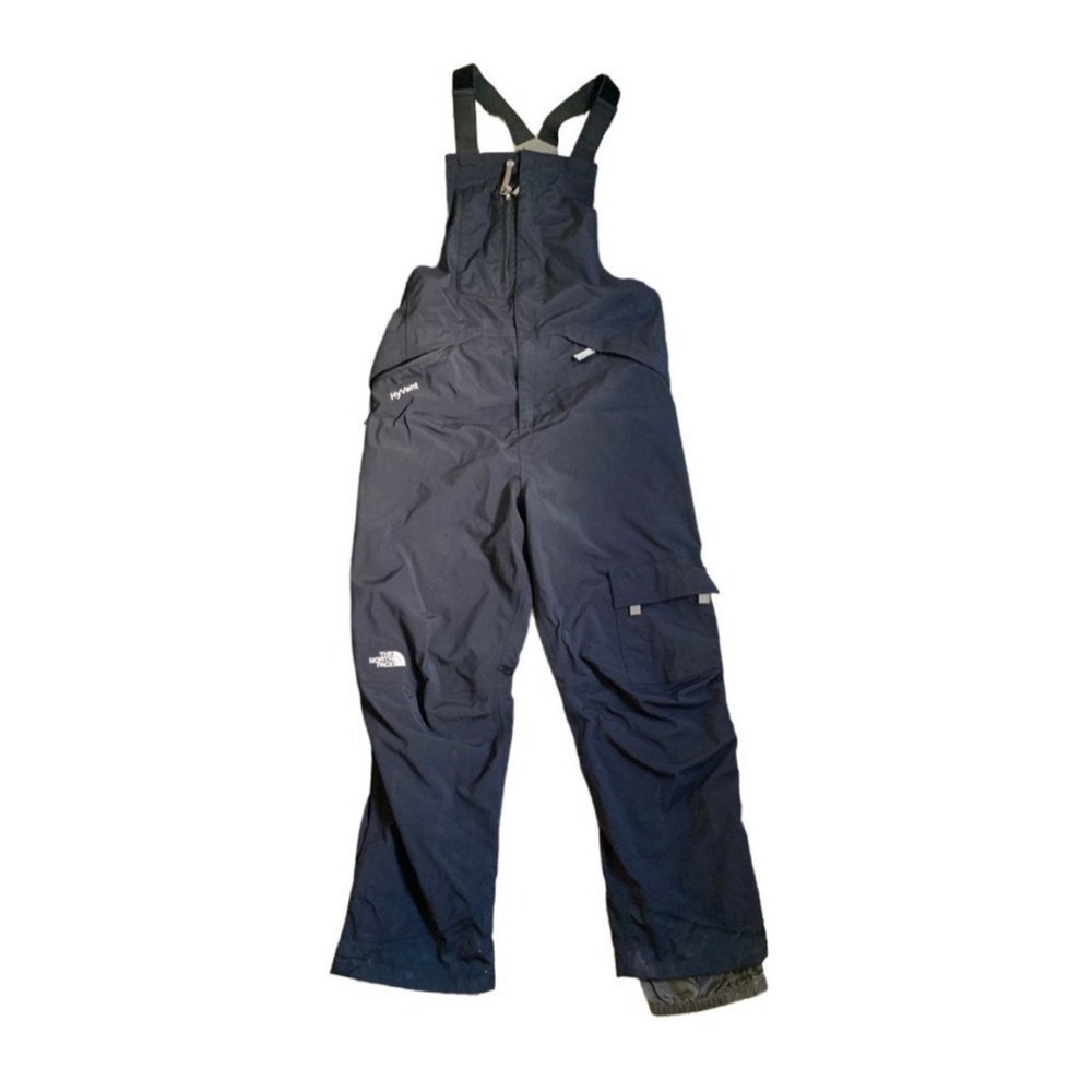 The North Face Mens HyVent Bib Snow Overalls Sz M Black